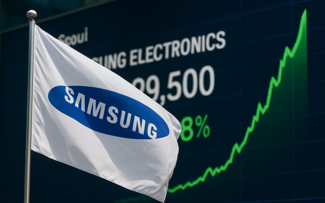 Samsung Aktie erreicht Rekordhoch nach Tarifeinigung