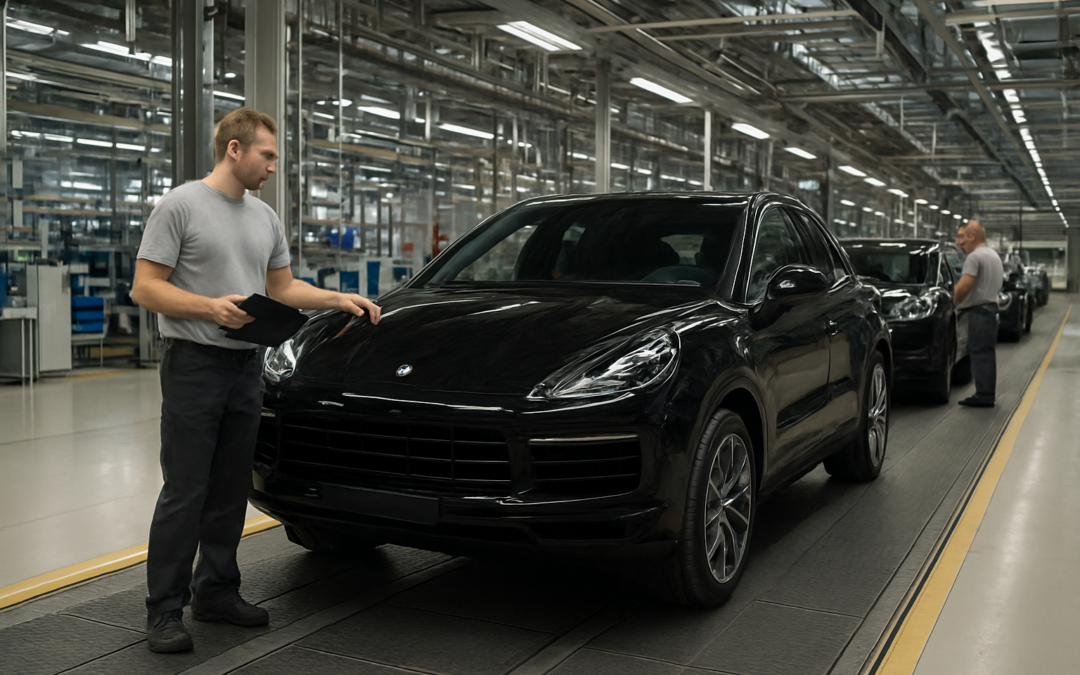 Porsche verlagert Cayenne-Produktion nach Leipzig unter Bedingungen